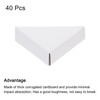sourcing map Adjustable Cardboard Corner Protector, Cardboard Edges Protector 6x6x2.2cm