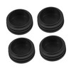 Outanaya 4pcs Plastic End Caps for Furniture Round Tube Inserts