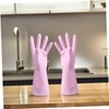 Ipetboom 3 Pairs Kitchen Dishwashing Gloves Ergonomic Non Slip Rubber