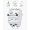 Chtaixi AC Miniature Circuit Breaker, 100 Amp 120V/240V 2 Pole