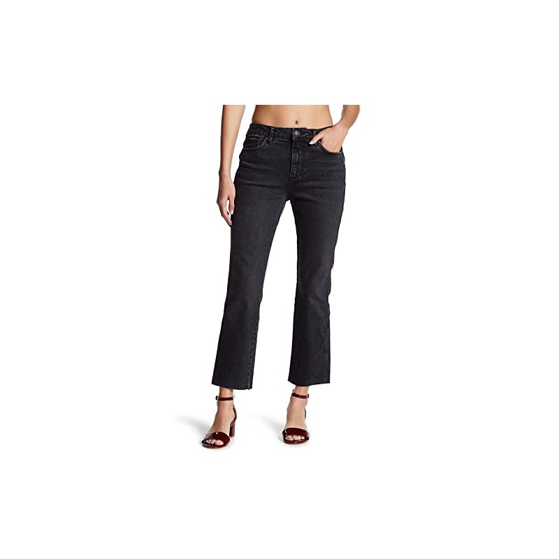 Free People Girlfriend Jeans Black 30