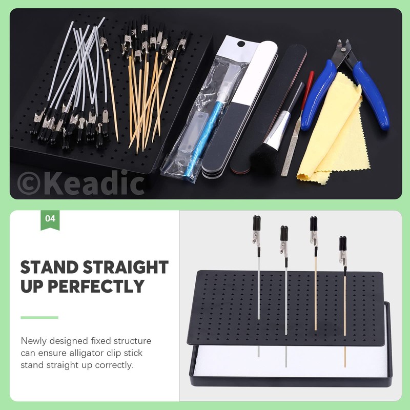 Keadic 37Pcs Model Tool Paint Kit Includes Professional Gundam Model