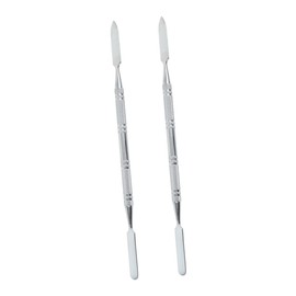 Minkissy Foundation Mixing Bar in Stainless Steel Embossing Stick for Concealer More