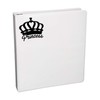 Bargain Max Decals Princess Crown Silhouette Decal Notebook Car Laptop