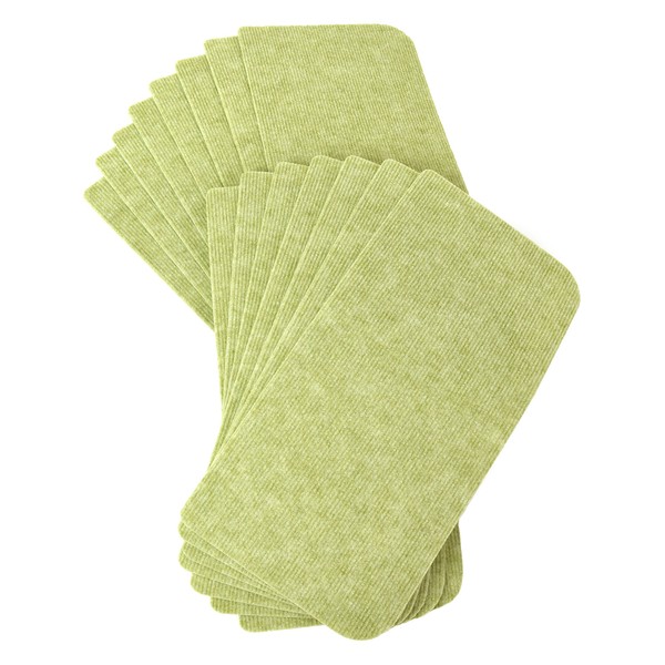 Watanabe Industrial Tile Carpet, Suction Pita Mat, For Stairs, Set of 15, 17.7 x 8.7 inches (45 x 22 cm), Green