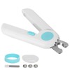LED Pet Nail Clippers Durable Avoid Over Cutting Pet Nail