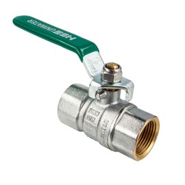 Drinking Water Socket Measuring Ball Valve DVGW 1/2 Inch - 2 Inch IG-IG Long Lever or Emptying Size 1 Inch