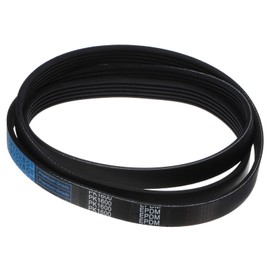 sourcing map 5PK1600 V-Ribbed Belt, 5 Ribs, 1600 mm Length x 18 mm Width x 5 mm Thick, EPDM Poly V Belt, Industrial Transfer Belt