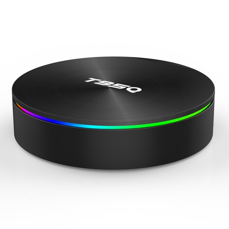 TV Box Dual Frequency WiFi Media Player for Android 8.1