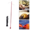 Folding Lamp Pole Aluminum Alloy Multi Function Camping Lantern Stand
