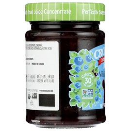 Crofter's Organic, Just Fruit Spread, Organic Wild Blueberry, 10 oz(Pack of 2)