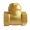 Uenede Solid Brass 3/4 Inch Horizontal Swing Check Valve 3/4"