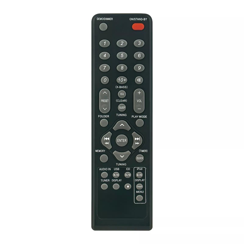 For Sharp RRMCGA293AWSA Replace Remote for Sharp GX-M10 GXM10 Portable