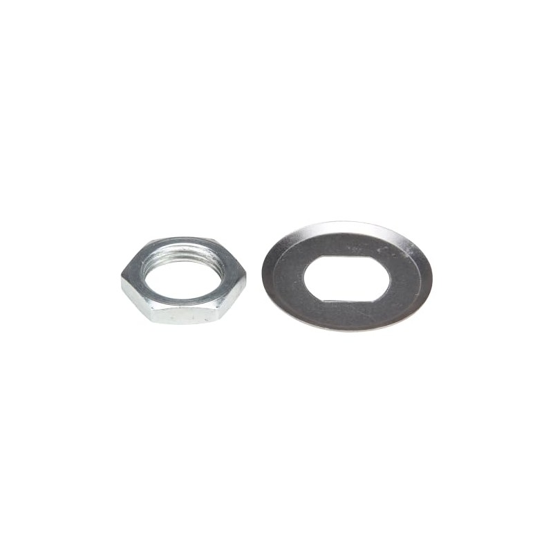 Chain Sprocket Nut + Locking Plate Compatible with Simson S51