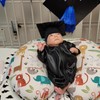 GraduatePro Infant Toddler Graduation Cap and Gown Set for Baby