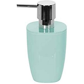 Spirella Pure soap dispenser bathroom accessories, polystyrene, 15 x 7.5 x 7.5 cm, Polystyrene, mint, 15 x 7.5 x 7.5 cm