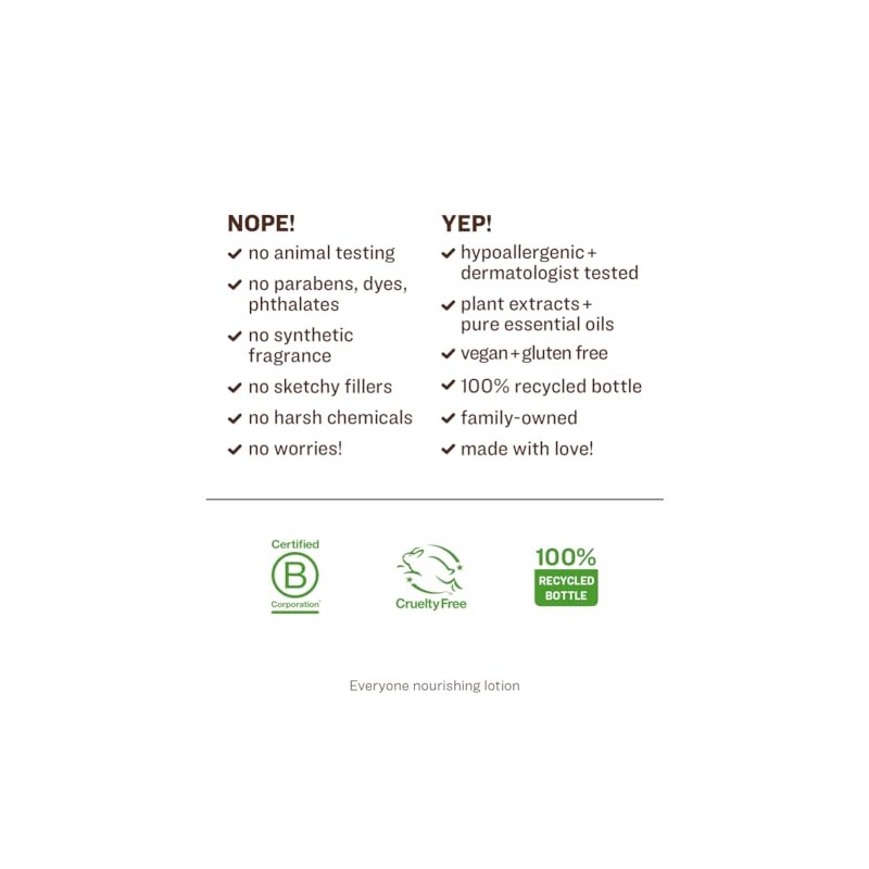 Everyone Nourishing Vanilla & Lavender Lotion, 8 FZ