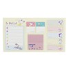 Sunstar Stationery Snoopy Sticky Notes Stand, Glitter with Cream S2831562