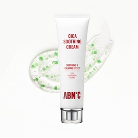 ABNC C³ CARE CICA SOOTHING CREAM | Lightweight Moisturizer for Dry & Sensitive Skin | 24hr Lasting Hydration | Redness Relief | Oil & Sebum Control | Korean Skin Care | 3.38fl.oz, 100ml