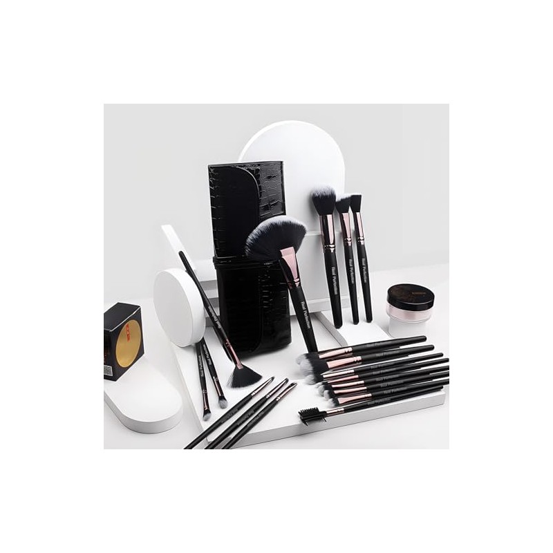 Makeup Brushes 24pcs Makeup Brushes Set Kabuki Foundation Blending Brush