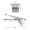 Potato Ricer, Sopito Stainless Steel Potato Masher for Commercial and