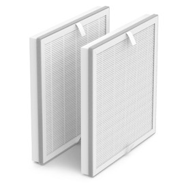 E-300L Replacement Filter Compatible with MOOKA E-300L Air Purifier, 3-in-1 Filtration System, 2 Pack