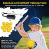 Xiozugibi Baseball & Softball Swing Trainer, Rope Baseball Batting Bat