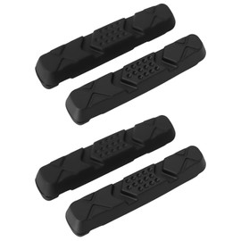 EMSea 4 St¨¹ck Fahrradbremsbelag-Eins?TZE aus Gummi Kompatibel mit Brompton Schwarz