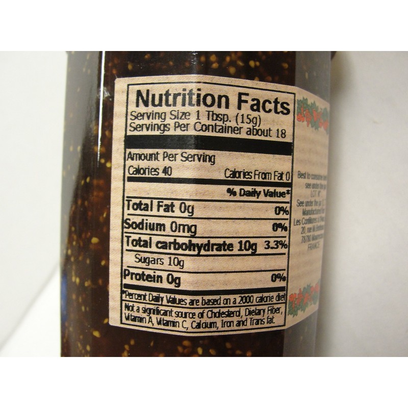Fig Jam Andresy All natural French jam pure sugar cane