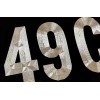 Diamond Etched Products Scooter Moped Tag No License Plate Required