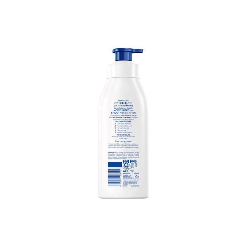 Nivea Express Hydration Body Lotion 400mL