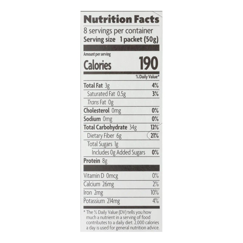 Nature's Path Organic Hot Oatmeal 14 Oz. Original Flavour Case