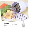 SHOWERORO 1pc Practical Garlic Slicer and Ginger Press Handheld Kitchen