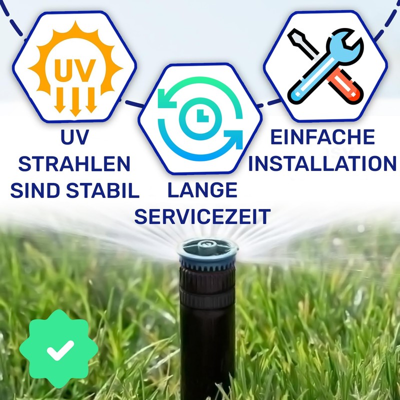 Irrigation Sprinkler 10 Van for Garden Irrigation System with Adjustable