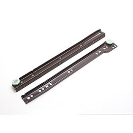 300mm Brown Metal Self Locking Drawer Runners