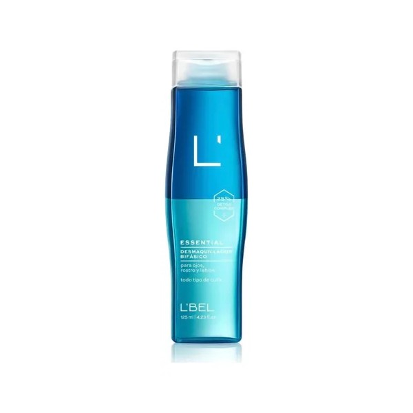 L'bel Essential Bifásico Desmaquillante De 125 Ml.