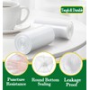 Hommaly 2.6 Gallon 200 pcs Small Clear Trash Bags, Strong