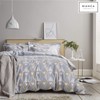 Bianca Astrid Cotton Print Oxford Pillowcase Ochre