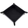 Oakridge Leather Men's Change Coin/Tidy Tray - Black