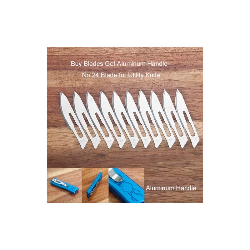 ILEAF EDC Folding Utility Knife, Aluminum Box Cutter, Quick-change Blade