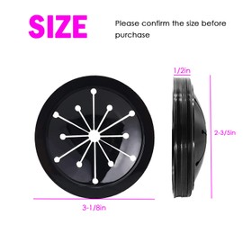 Garbage Disposal Splash Guard Sink Baffle Disposal Replacement Waste Food Disposal Part for Whirlaway,for Waste King,for Sinkmaster and for GE Models