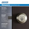Schlage FB50N V GEO 505 B60 Single Cylinder Deadbolt and