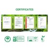 OrangeBio 3 Gallon Compostable Trash Bags, 100 Count, Food Grade,