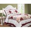 Cozy Line Home Fashions 3-Piece Queen Size Cotton Quilt Bedding