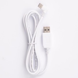 LOFTEK Power Charger for Ball/Cube Corner Floor Lamp,USB to Type-C 5V Power Cord 1pcs for LED Shape Lights,White-0.2M