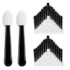 100PCS Eyeshadow Applicator Brush Disposable Eyeshadow Brushes Sponge Eye Shadow