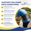 Brace Direct Faja de soporte lumbar Core - Cinturón para