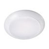 Topaz 6" LED Surface Mount Disk Light, 15W, Dimmable, White,