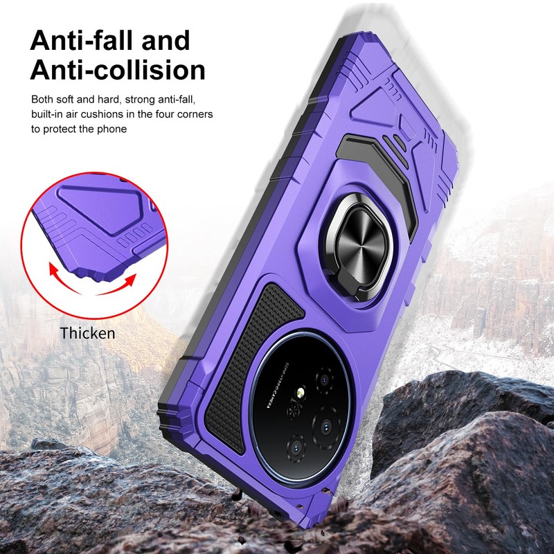 for TCL 60 XE NXTPAPER 5G Case, with Screen Protector