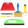 QWORK® Professional Wallpapering Tool Set for Wallpaper, Window Film, Vinyl